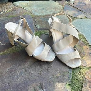 COPY - Pelle Moda strapy suede high heel